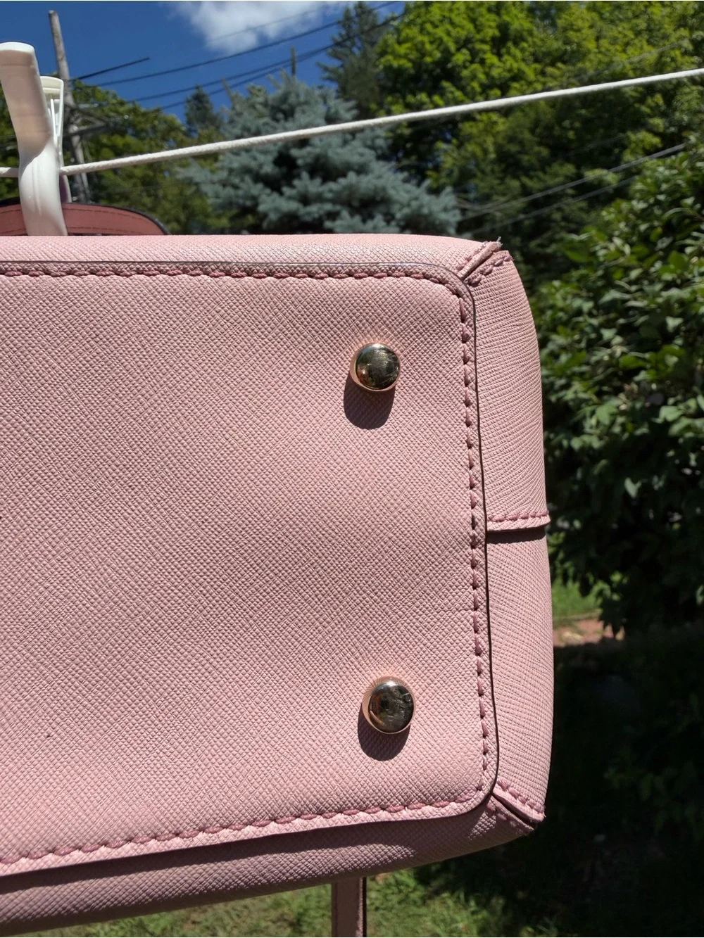 Kate Spade New York Pink Cedar Street Maise Satchel Crossbody GUC